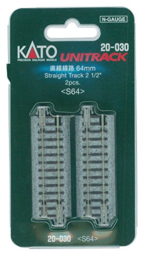 Kato USA, Inc. N 64mm 2-1/2" Straight (2), KAT20030