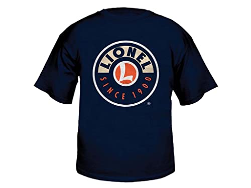 Lionel Since 1900 Logo Youth T-Shirt - Navy Blue - Large