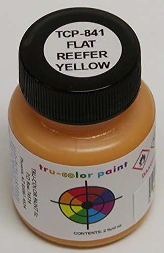 Tru Color Paint Flat Reefer Yellow 1oz