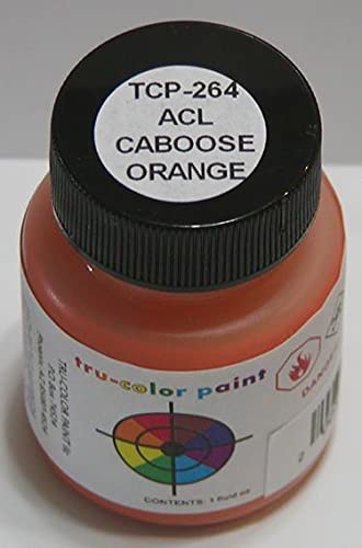 Tru Color Paint ACL Caboose Orange 1oz