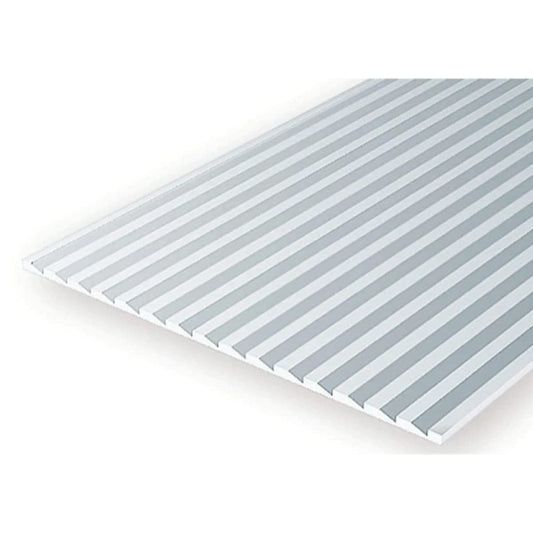 Evergreen 4109 - Plastic Plate, 1 x 150 x 300 mm, Groove Width 2.7 mm, 1 Piece.