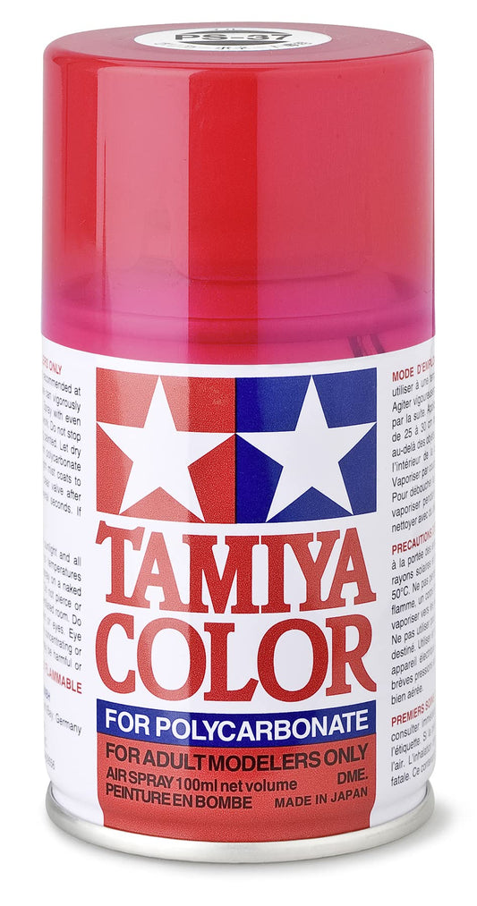 Tamiya Polycarbonate PS-37 Translucent Red Spray Paint